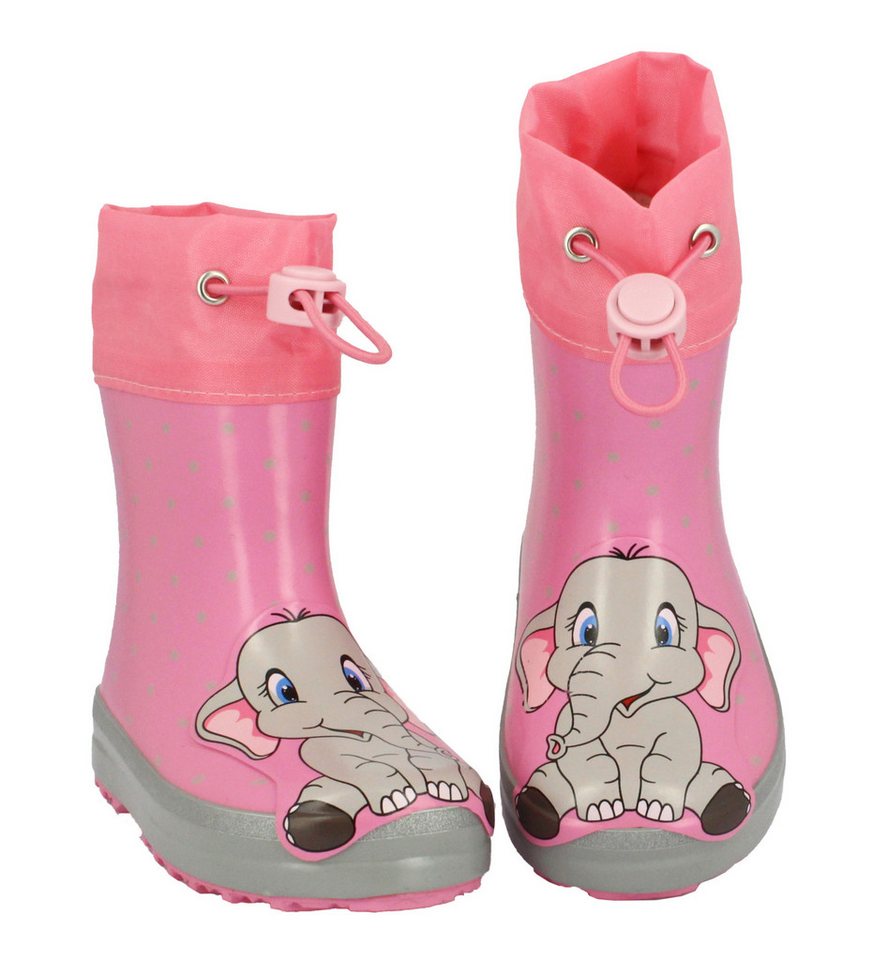 Beck Kleinkinder Gummistiefel  Fina mit Warmfutter Gummistiefel