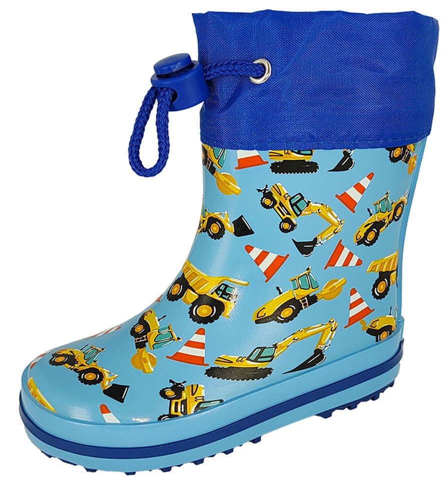 Beck Kleinkinder Gummistiefel Minibagger Gummistiefel
