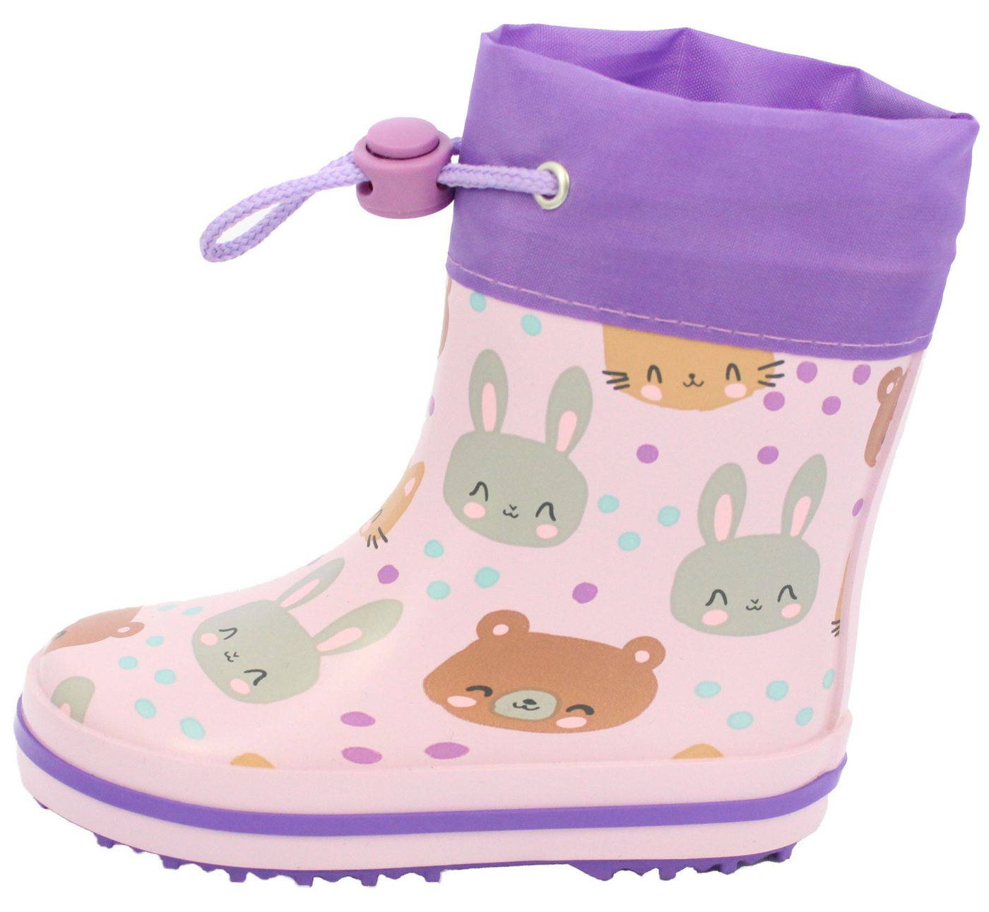 Beck Kleinkinder Gummistiefel Schnucki mit Warmfutter Gummistiefel leichtes Warmfutter