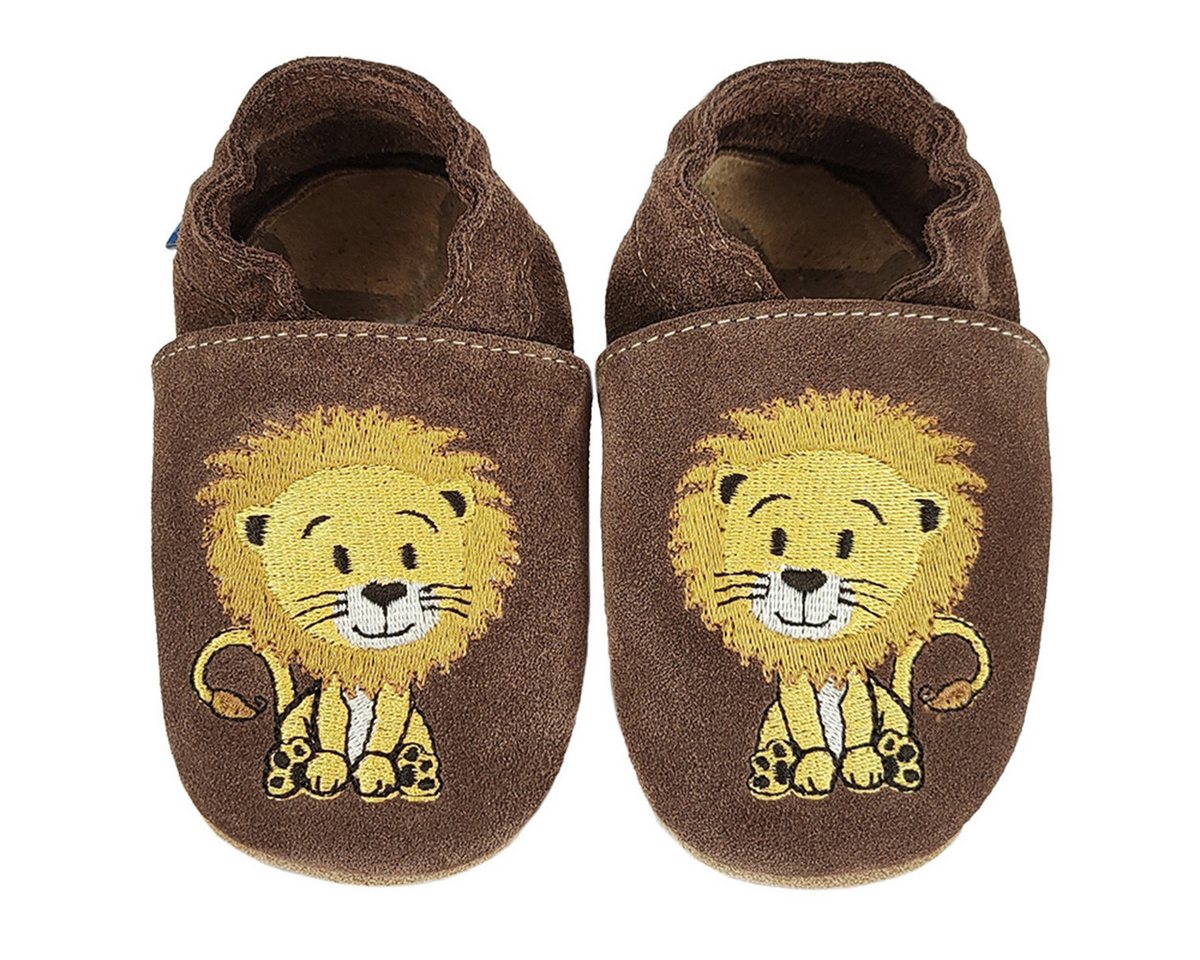 Beck Krabbelschuh Lion Krabbelschuh aus echtem Leder
