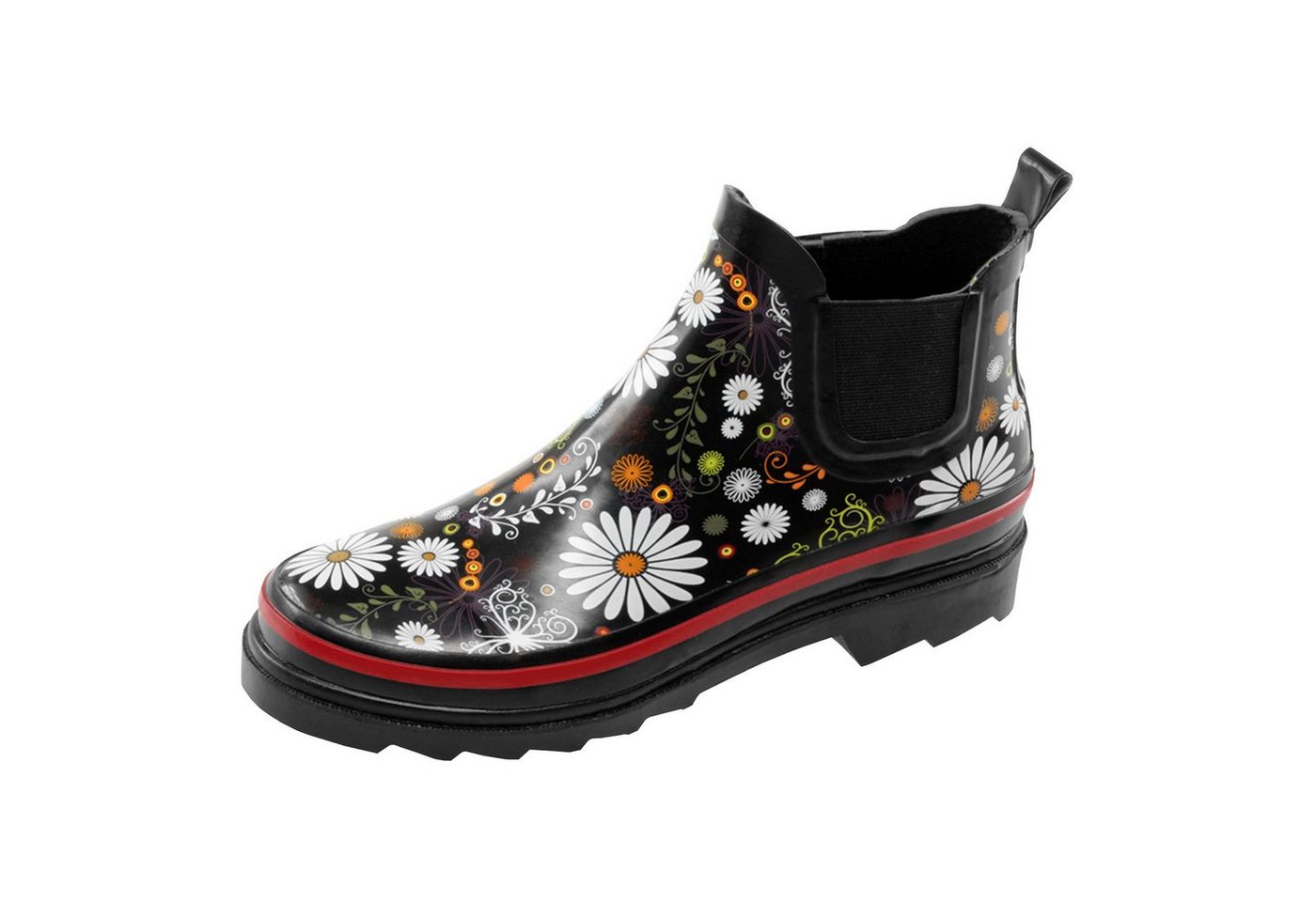 Beck Kurzschaft Gummistiefelette mit verschiedenen Prints