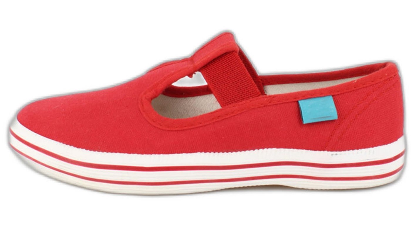 Beck Leichter Leinenschuh Hausschuh (für drinnen und draußen geeignet) Obermaterial + Futter aus 100% Baumwolle