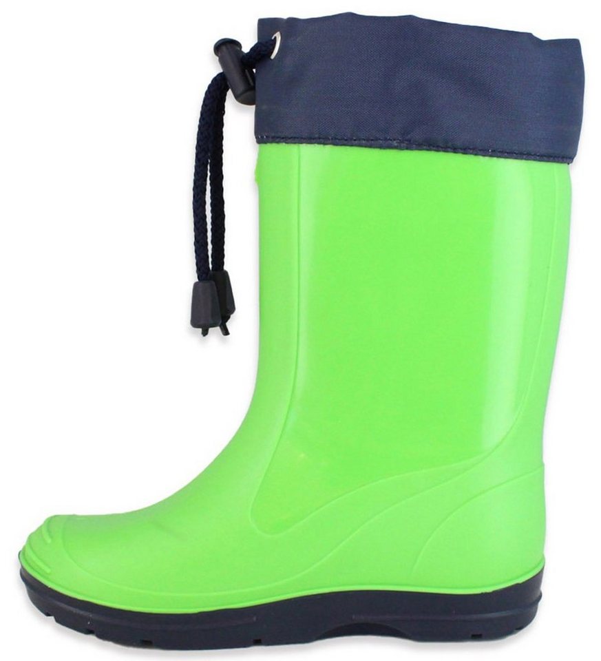 Beck Regenstiefel Allrounder Gummistiefel (für Jungen und Mädchen, schmale Passform, in vielen Farben und Größen erhältlich) wasserdicht, mit herausnehmbarer Innensohle