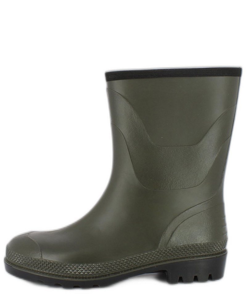 Beck Regenstiefel Basic Gummistiefel (Kurzschaft-Stiefel, für trockene Füße bei Regen und Matschwetter) wasserdicht, robust, strapazierfähig