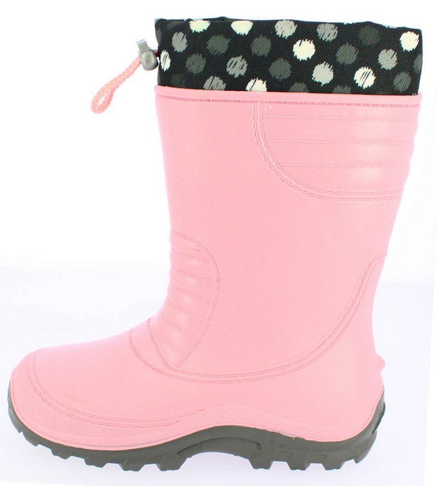 Beck Regenstiefel Nexo mit Warmfutter Gummistiefel (für Mädchen und Jungen, für warme Füße bei Nässe und Kälte) wasserdicht, sehr kuscheliges Warmfutter