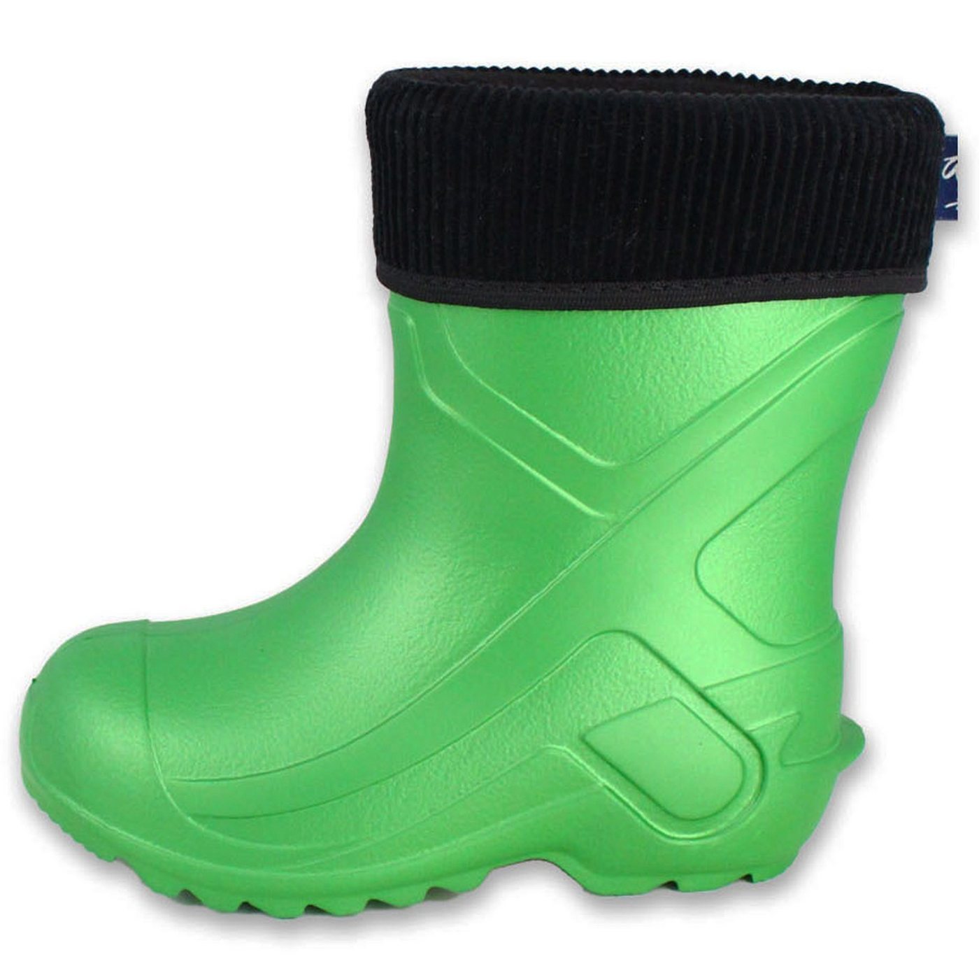 Beck Regenstiefel Ultraleicht  mit herausnehmbarem Warmfutter Gummistiefel (für warme Füße bei Nässe und Kälte, Isolierend bis -30 Grad) robust, wasserdicht, extrem leicht (grün)