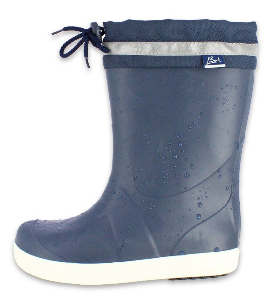 Beck Regenstiefel Wellies Gummistiefel (für Mädchen und Jungs, in vielen Farben und Größen erhältlich) wasserdicht, robustes Material, geformte Einlegesohle