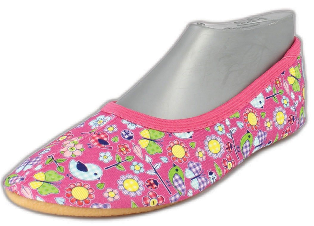 Beck Schläppchen Birds Gymnastikschuh Handgenäht