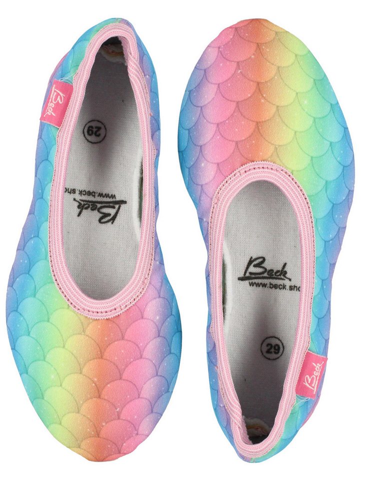 Beck Schläppchen Sunny Gymnastikschuh leicht gepolstere Innensohle