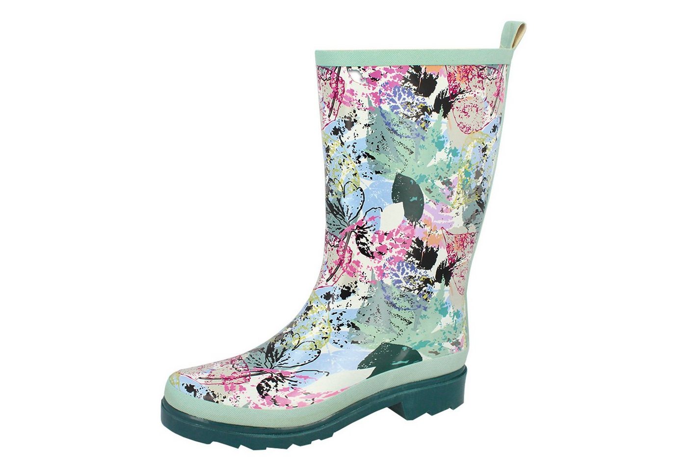 Beck Spring Gummistiefel mit verspieltem Print