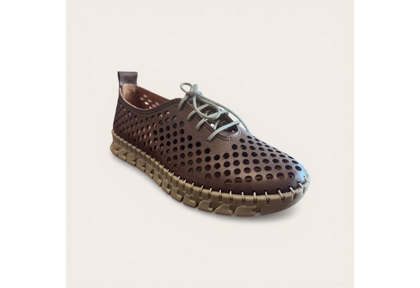 Begoria Aero - Leichte Schnürschuhe aus weichem Leder Sneaker