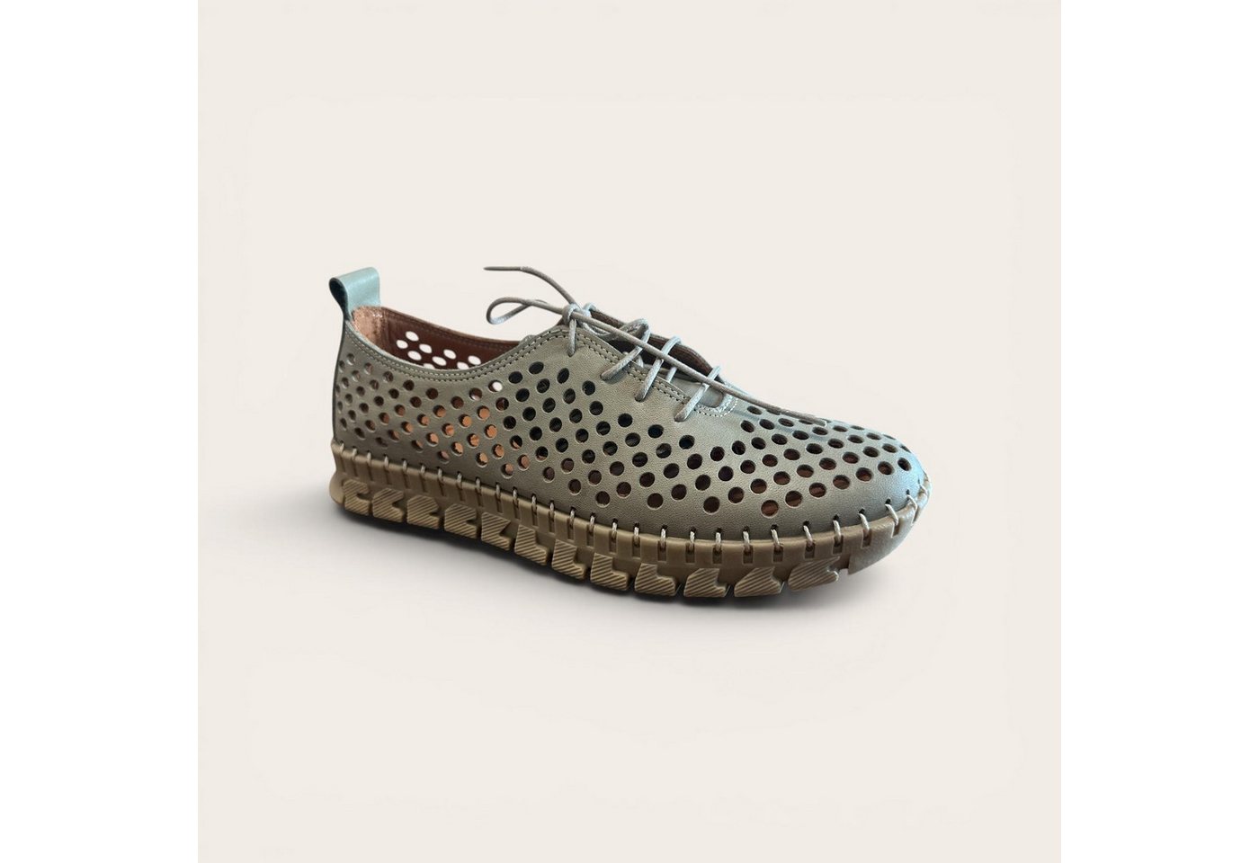 Begoria Aero - Leichte Schnürschuhe aus weichem Leder Sneaker