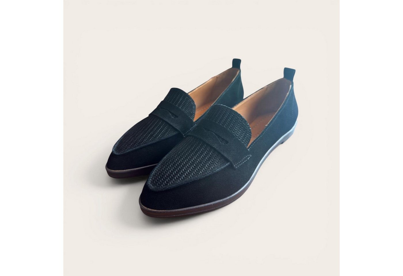 Begoria Alessia - Klassische Damen Slip-On Loafer Loafer