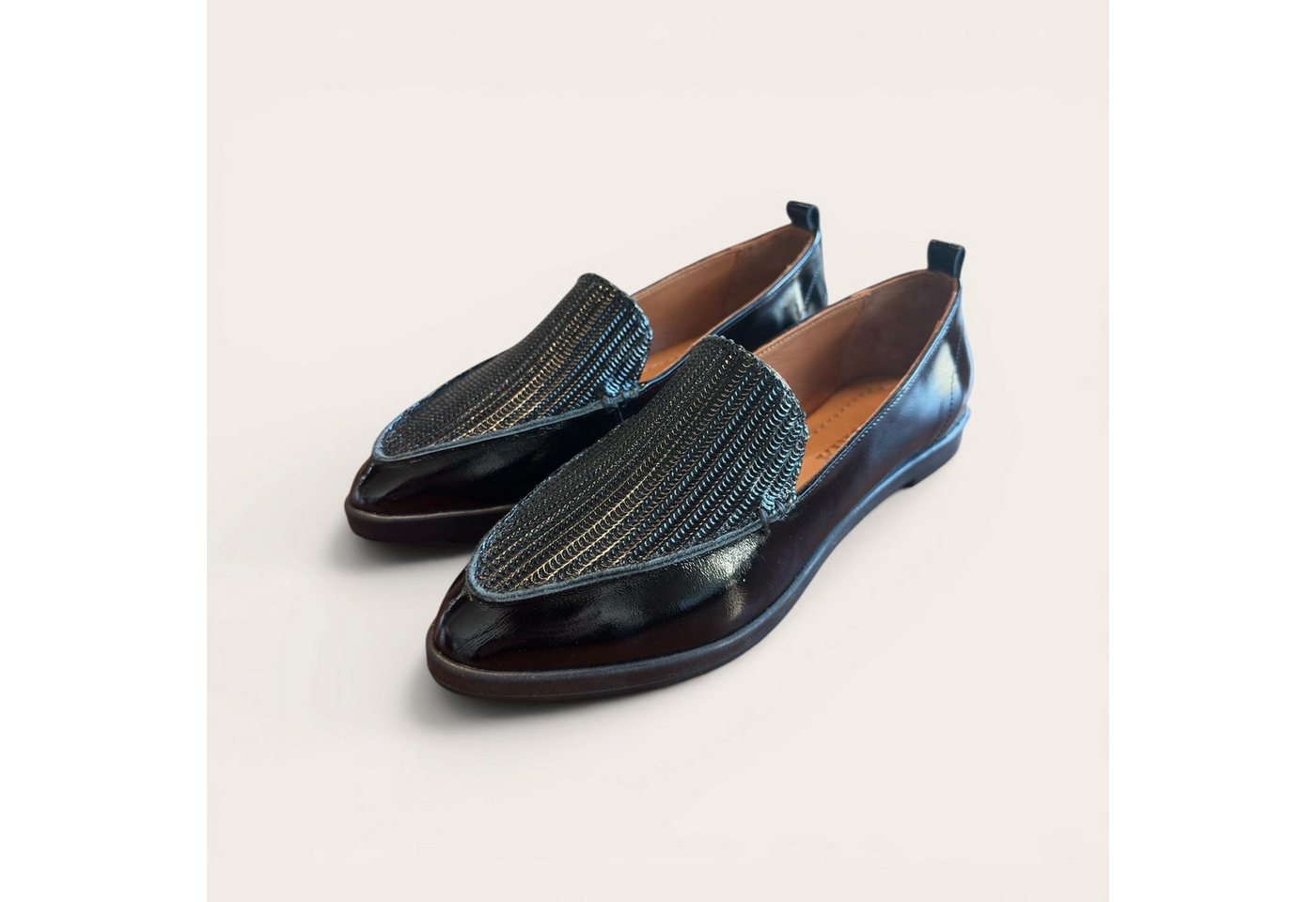 Begoria Nova - Glänzende Slip-On Slip-On Sneaker