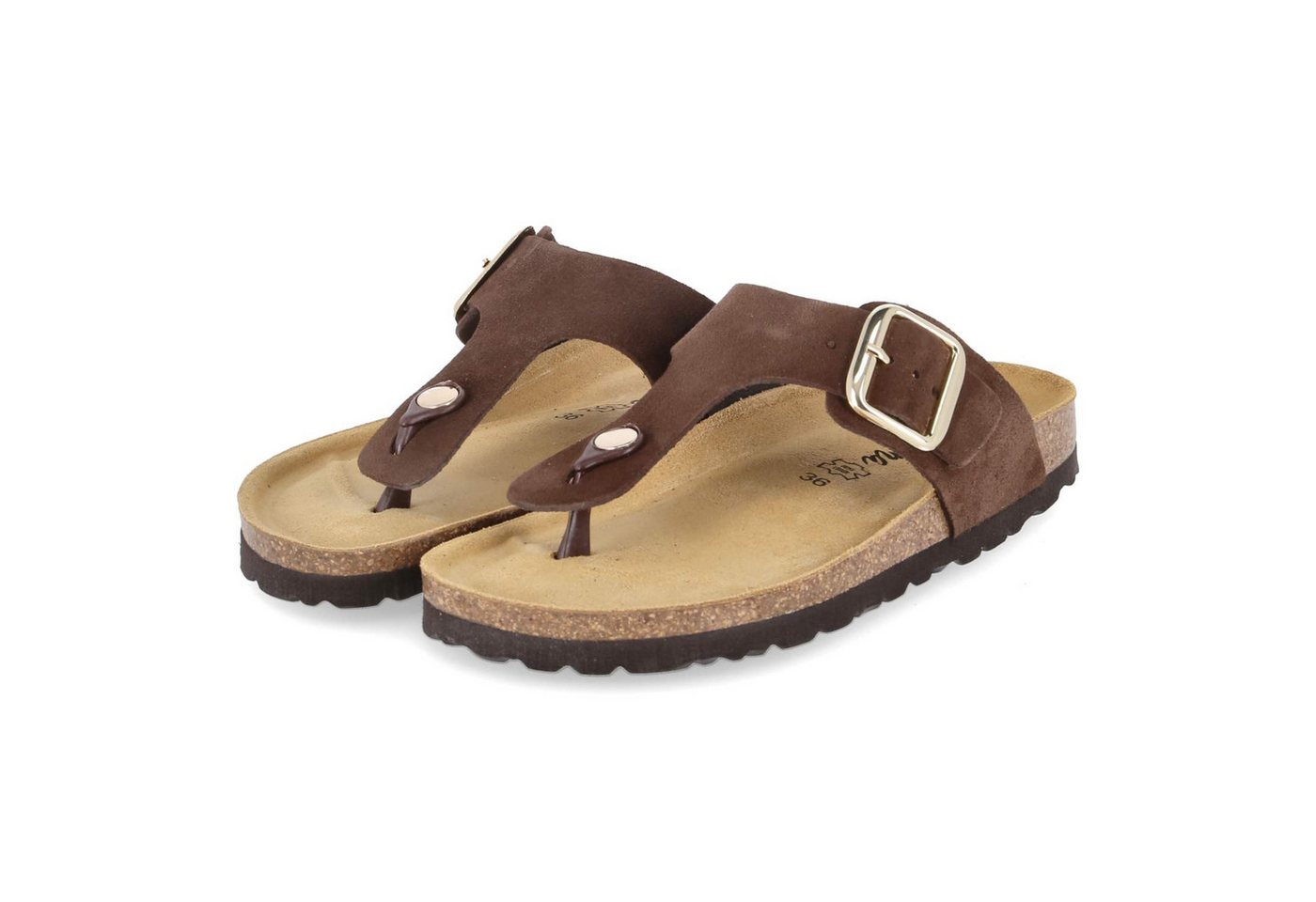 Beliana 1892/11268/89 Tango Castana Damen Rauleder brown Pantolette