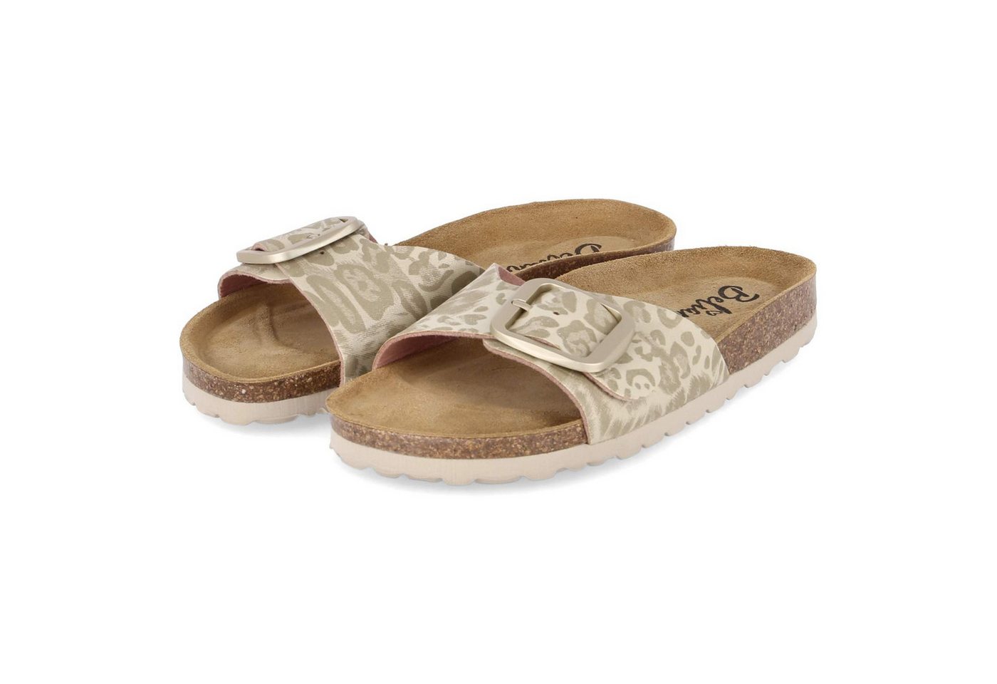 Beliana 2500/12326/89 Tarun 2 Damen Synthetik beige Pantolette
