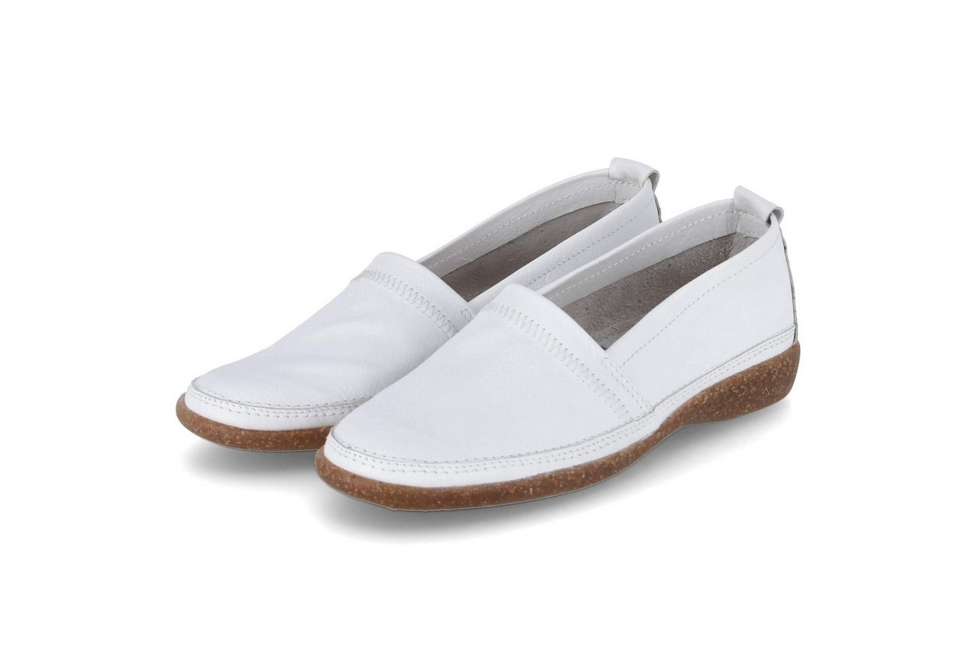Beliana 341/4284 5099 Damen Glattleder white Slipper