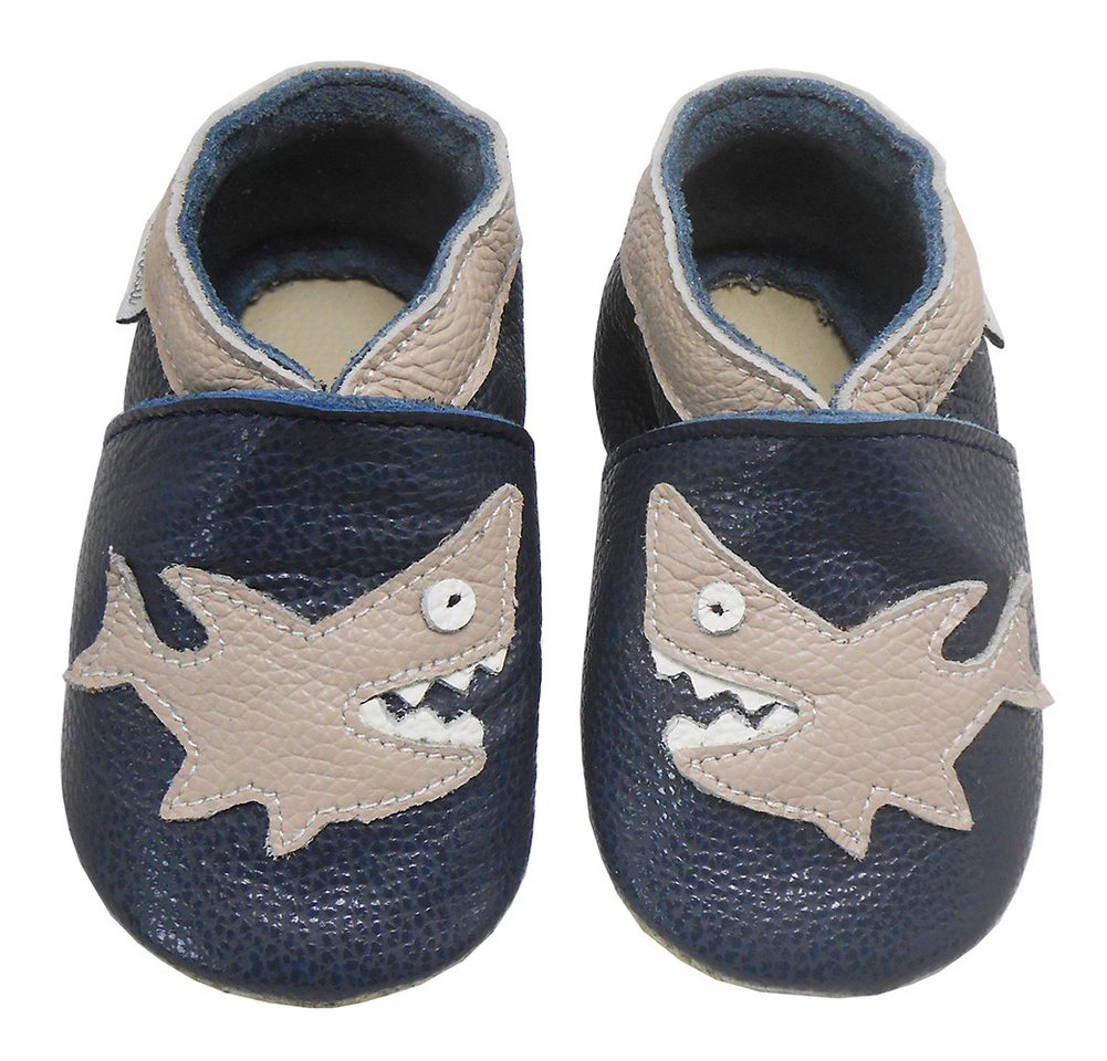 Bemesu Baby Leder Krabbelschuhe Lauflernschuhe Rutschfest Barfußschuh Rutschfest atmungsaktiv