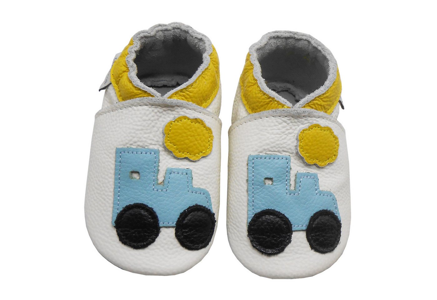 Bemesu Baby Leder Krabbelschuhe Lauflernschuhe Rutschfest Barfußschuh Rutschfest atmungsaktiv