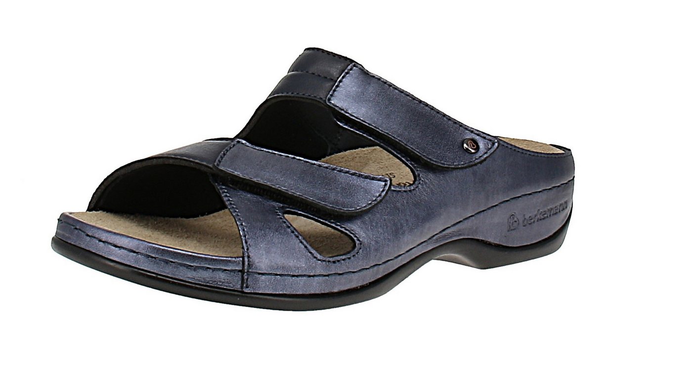Berkemann 01027 Janna - Damen Pantolette - 371-Blau Pantolette