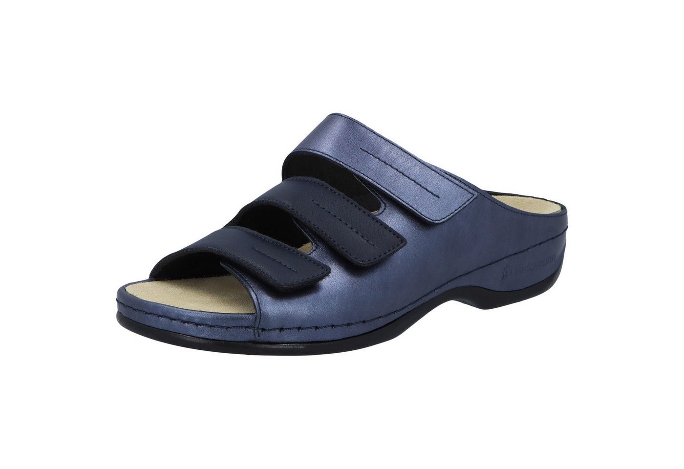 Berkemann Erwachsene Berkoflex Andrea Pantolette L Pantolette (blau)