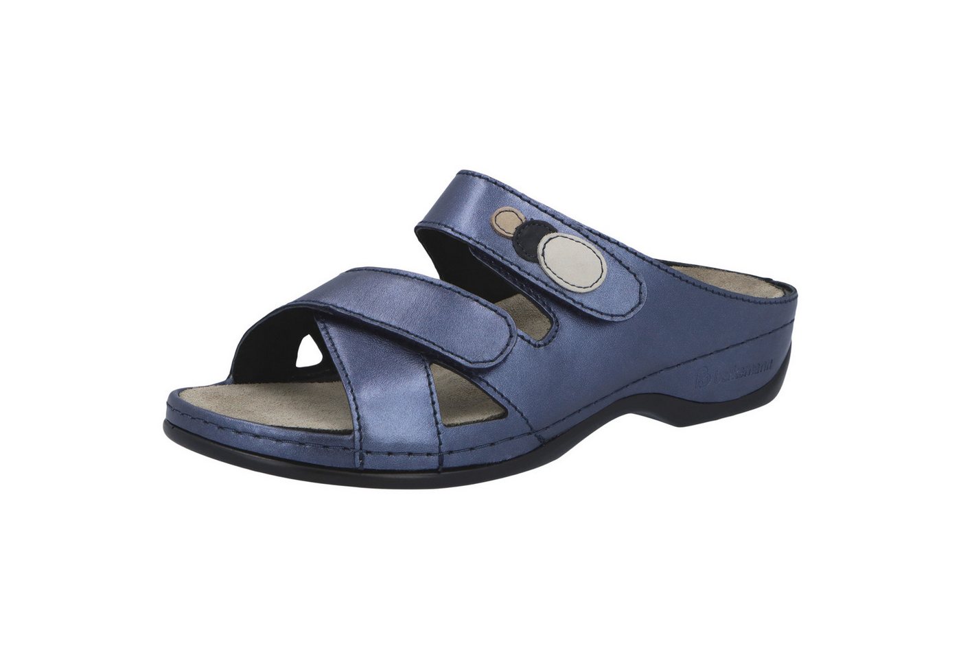 Berkemann Erwachsene Berkoflex Felia Pantolette Le Pantolette (blau)