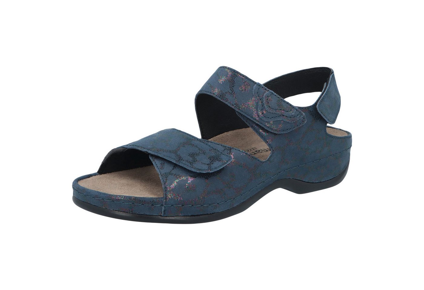Berkemann Erwachsene Berkoflex Rina Sandale Leder Sandale (blau)