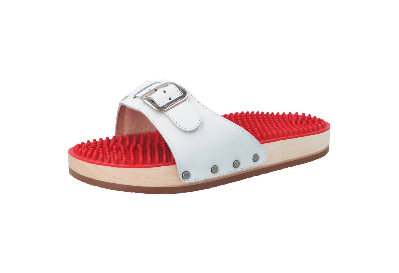 Berkemann Erwachsene Holz Noppen-Sandale Pantolett Pantolette