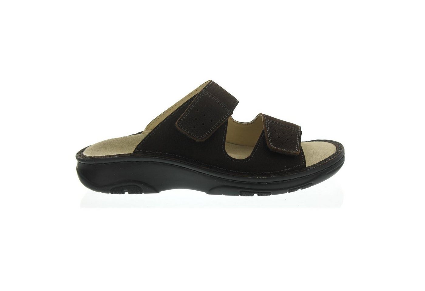 Berkemann Herrenpantolette mit Fußbett zum Wechseln 5804-437, Fettnubu Pantolette