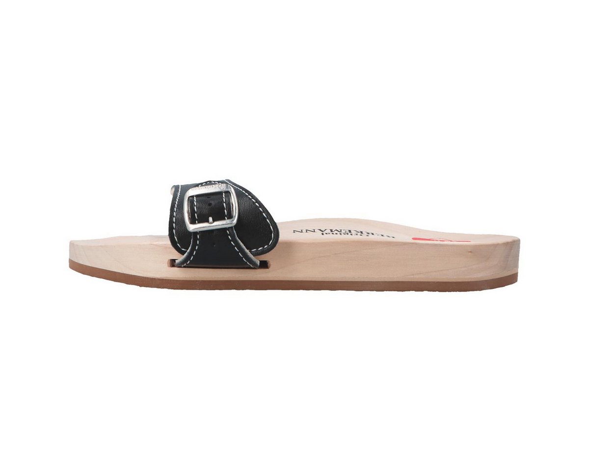 Berkemann Original- Sandale Pantolette (1-tlg) Pantoletten - Kombination aus Design und Funktion (schwarz)