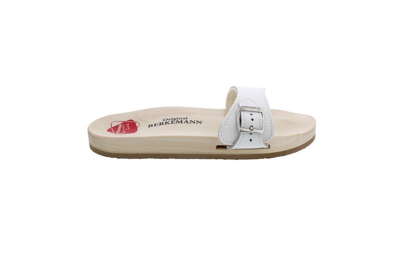 Berkemann Original Sandale (Pantolette), Glattleder, weiß, Unisex, Wei Pantolette