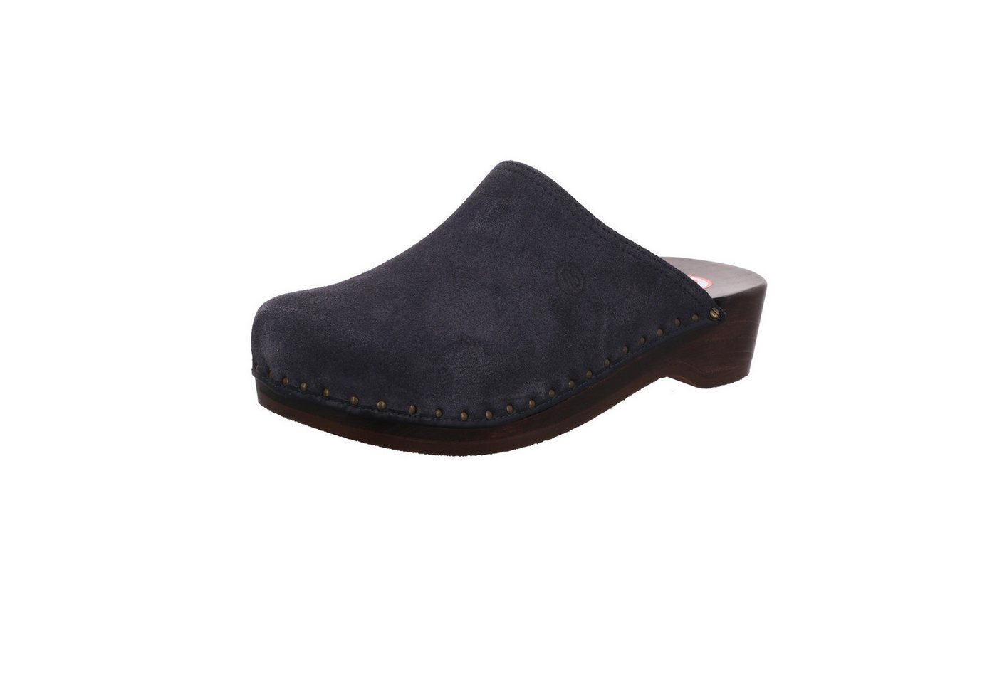 Berkemann - Toeffel - blau velour Clog