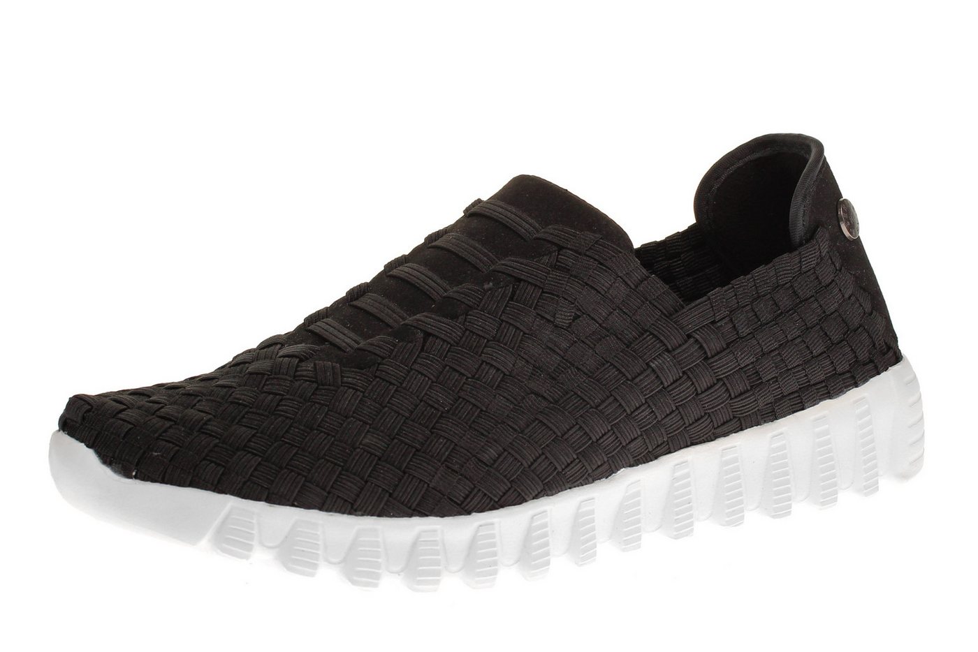 BERNIE MEV BM62 Zip Vivaldi - Damen Schuhe Sneaker - 001-black Sneaker