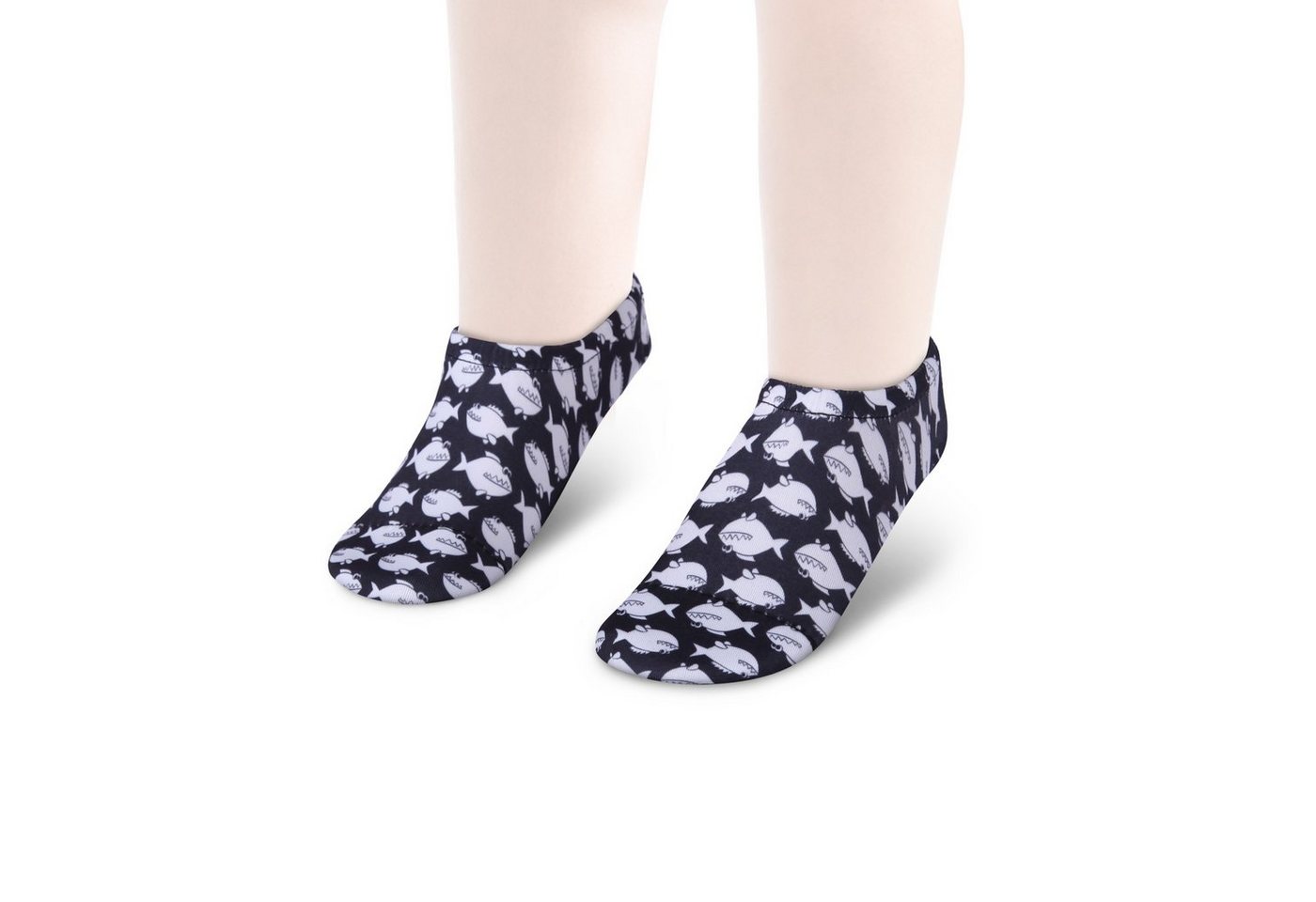BESTLIVINGS 06625 Kinderschuhe Wasserschuh (Paar) Schwimmschuhe Aquaschuhe Strandschuhe Badeschuhe (Fisch)