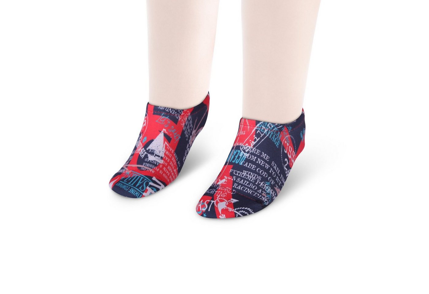 BESTLIVINGS 06625 Kinderschuhe Wasserschuh (Paar) Schwimmschuhe Aquaschuhe Strandschuhe Badeschuhe (Sailor)
