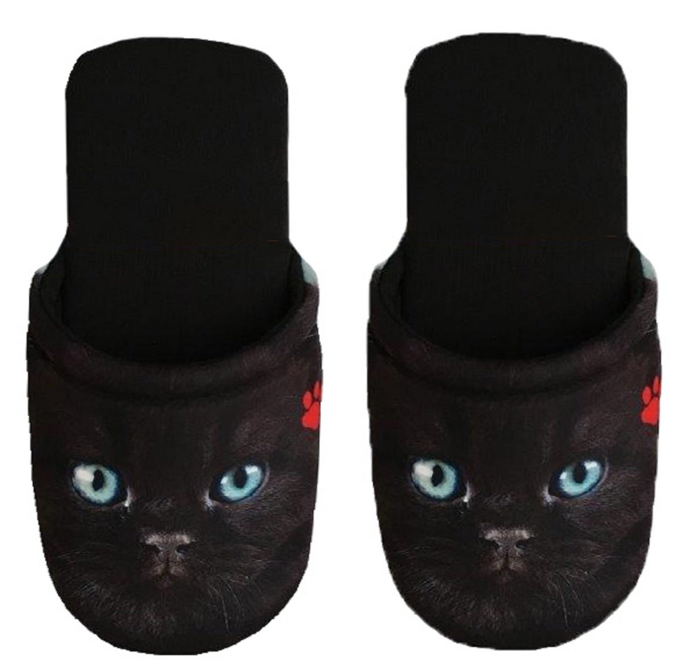 Betz Slipper Badepantoletten Jersey Hausschuh (1-tlg) Badeslipper Frottee Frottier Hausschuhe für Sie und Ihn (schwarz)