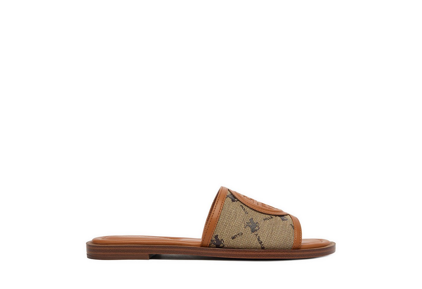 Beverly Hills Polo Club Damen-Flip-Flops, braun Badepantolette (braun)