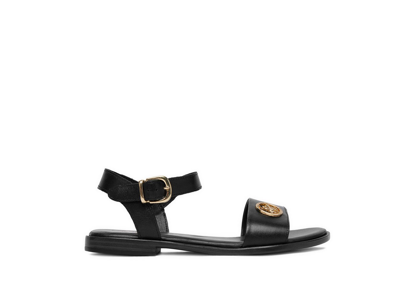 Beverly Hills Polo Club Damen Sandalen Schwarz Sandale
