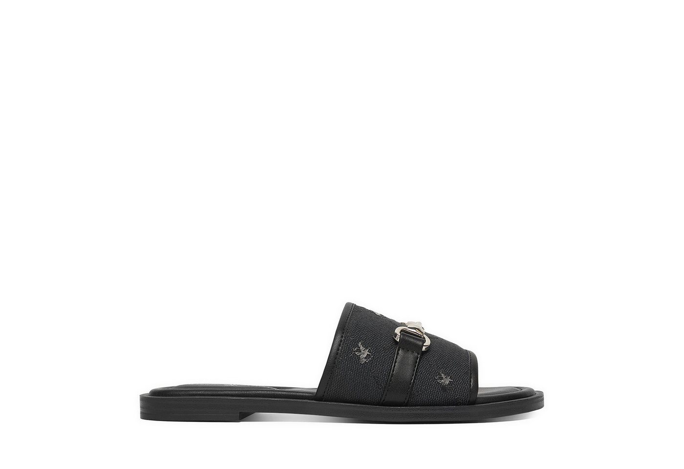 Beverly Hills Polo Club Schwarze Flip-Flops für Damen des Beverly Hills Polo Club Badepantolette (schwarz)
