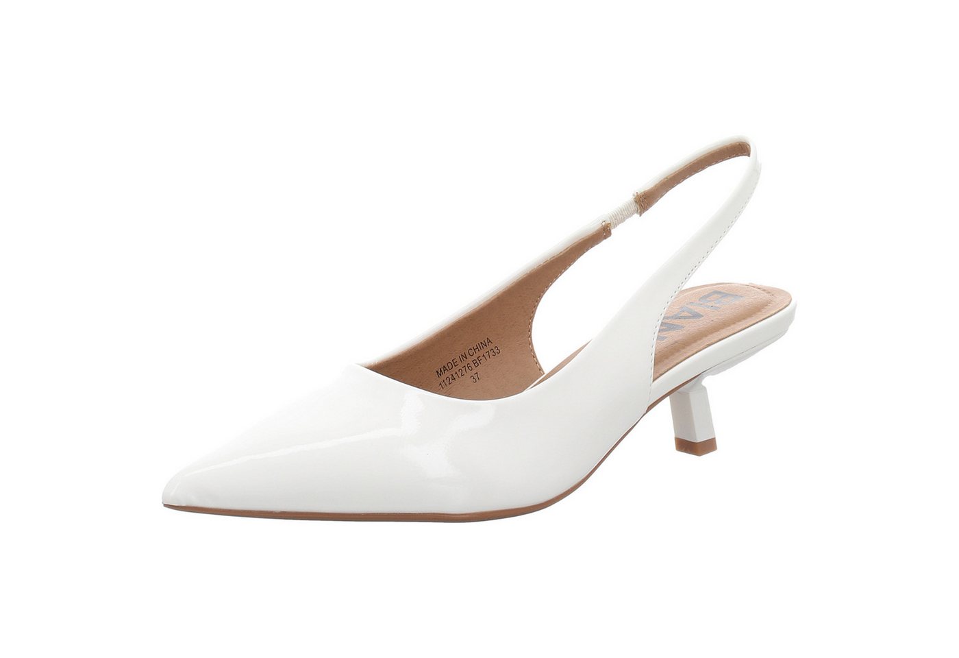 Bianco Biakristin Kitten He Slingpumps (weiß)
