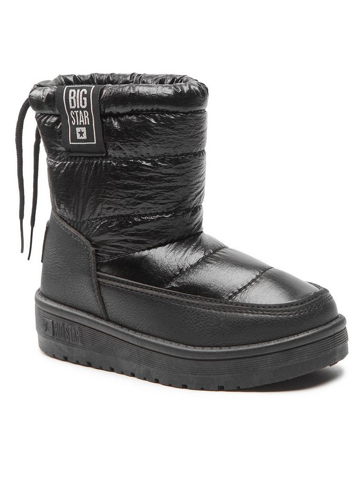 BIG STAR Schneeschuhe KK374220 Black Schnürschuh