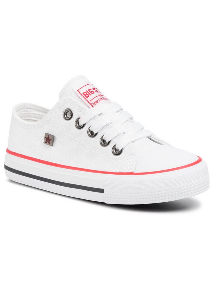 BIG STAR Sneakers aus Stoff FF374200 101 White Sneaker