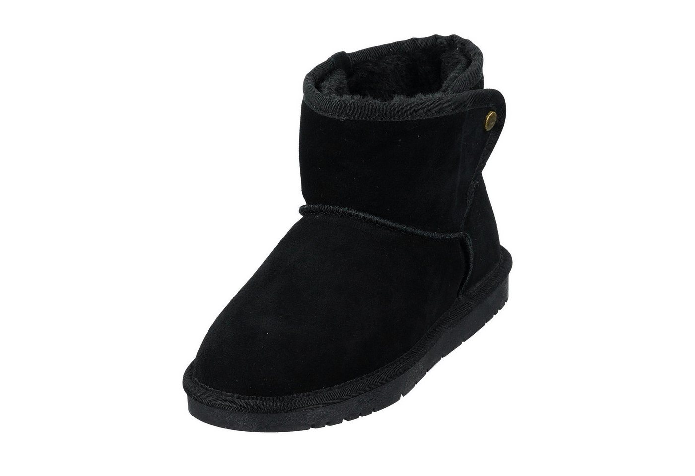 Biosoft Comfort & Easy Walk Biosoft Damen Winterboot Mini Boot Button at Side, Damen Stiefel Winterstiefel