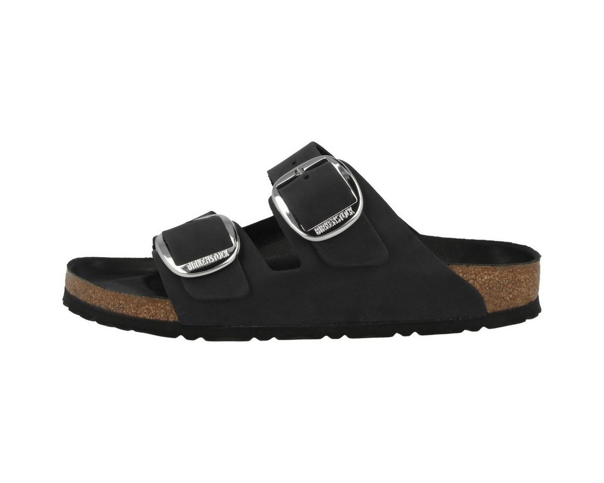 Birkenstock Arizona Big Buckle Geöltes Nubukleder Schmal Damen Sandale Sandaletten, Sommerschuhe, Badeschuhe, Riemchen, Schlappen