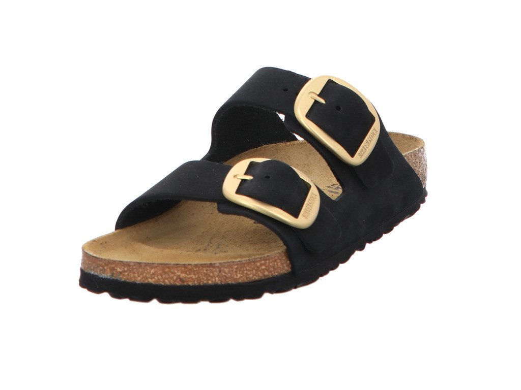 Birkenstock Arizona Big Buckle LENB black Stiefel