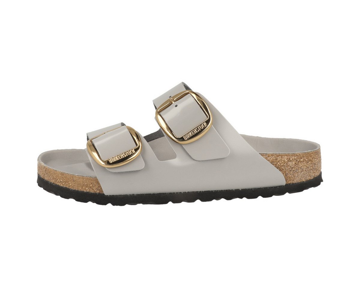 Birkenstock Arizona Big Buckle Naturleder Lack normal Damen Sandale Sandaletten, Sommerschuhe, Badeschuhe, Riemchen, Schlappen