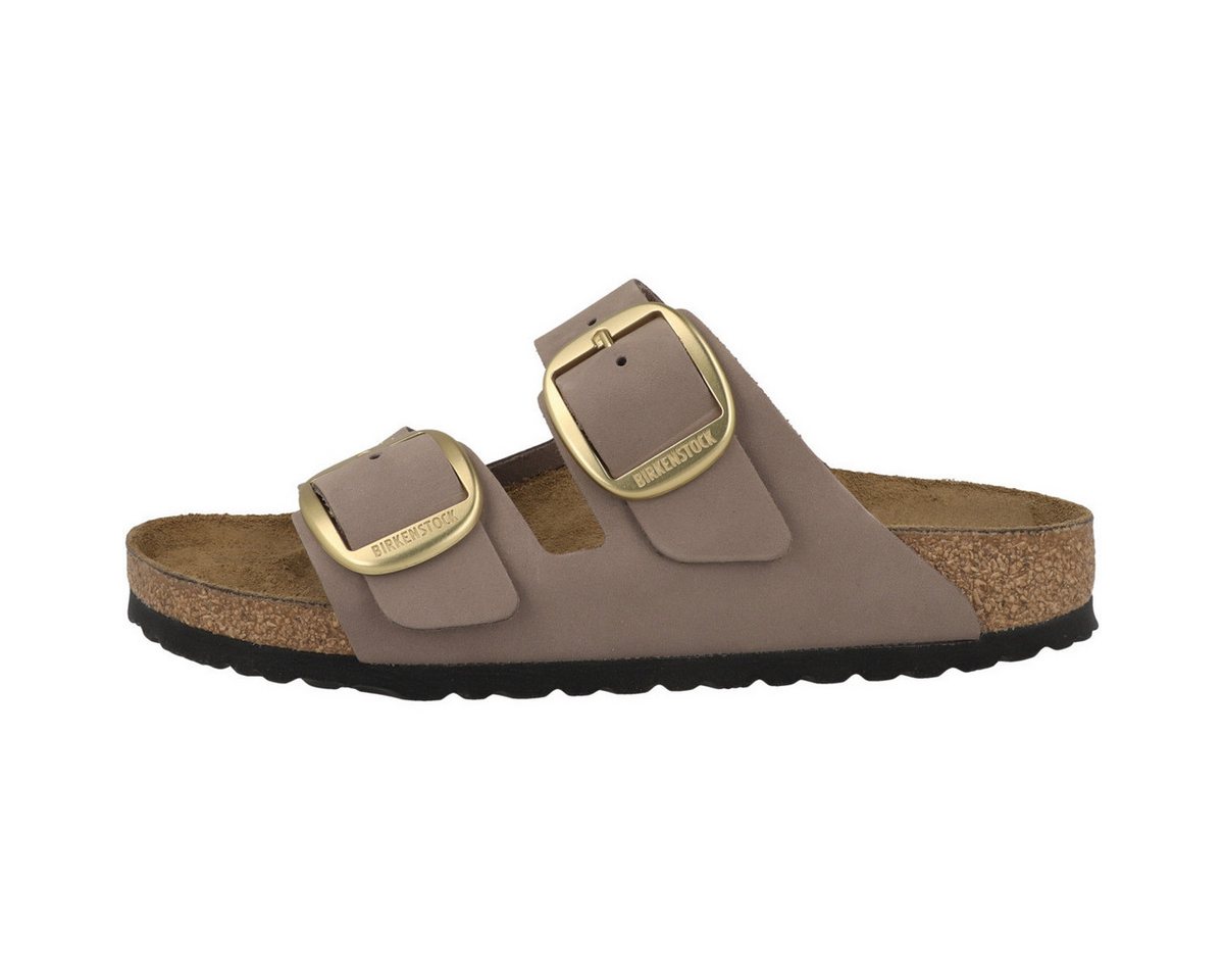 Birkenstock Arizona Big Buckle Nubukleder schmal Damen Sandale Sandaletten, Sommerschuhe, Badeschuhe, Riemchen, Schlappen