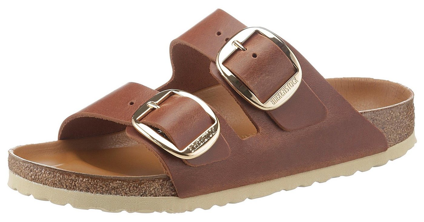 Birkenstock Arizona Big Buckle Pantolette mit zwei verstellbaren Schließen, in schmaler Schuhweite