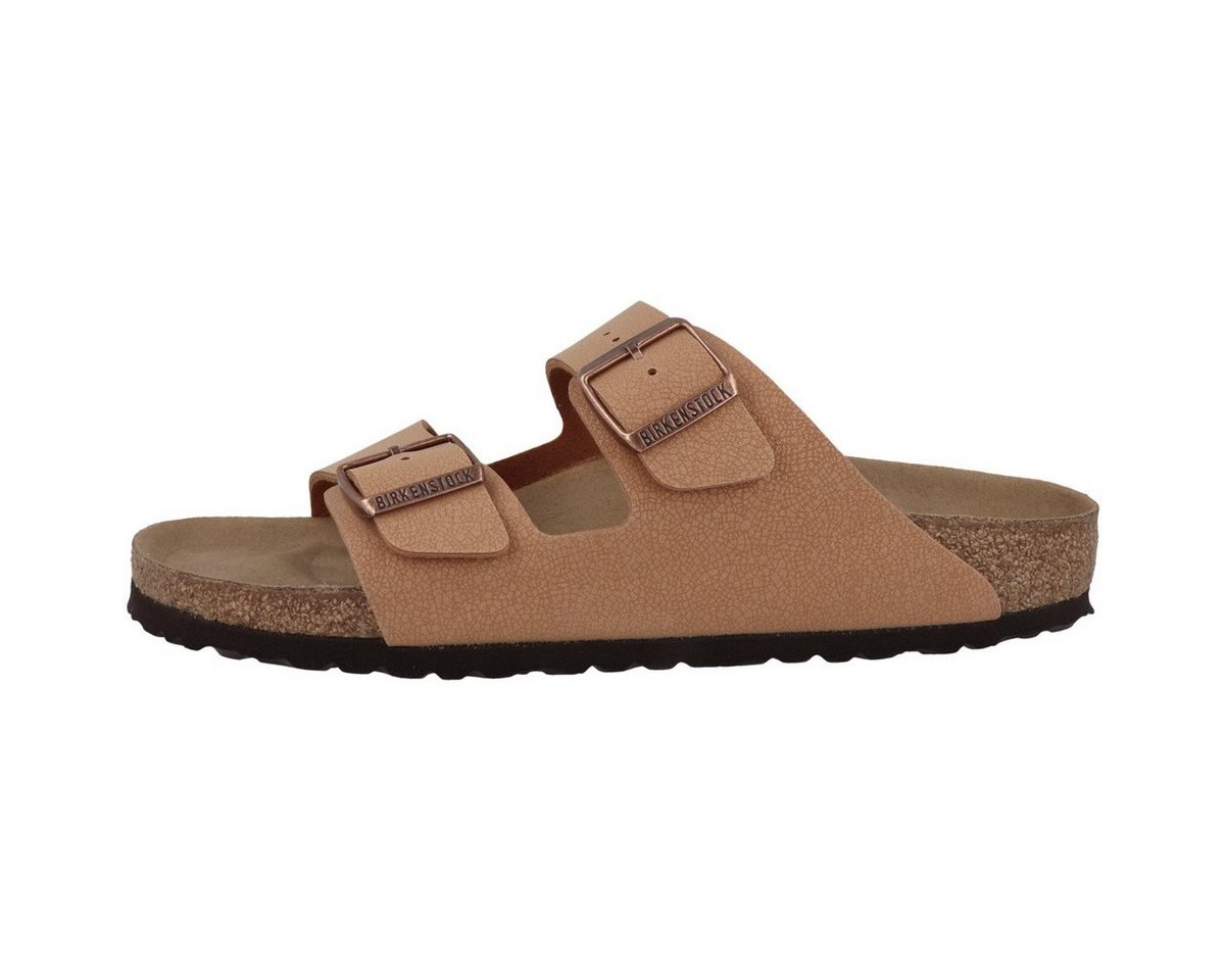 Birkenstock Arizona Birko-Flor Nubuk normal Unisex Erwachsene Sandale Sandaletten, Sommerschuhe, Badeschuhe, Riemchen, Schlappen (braun)