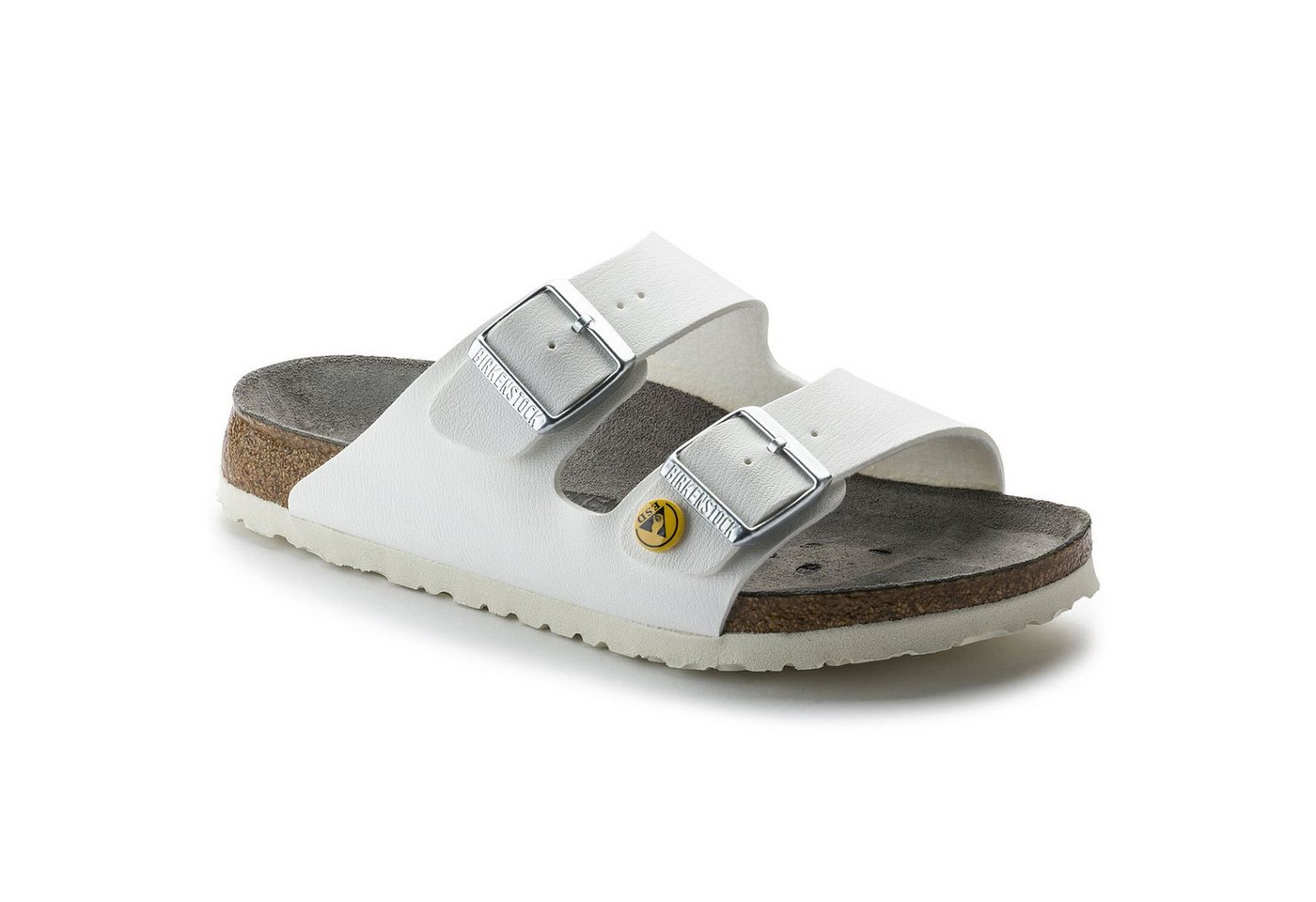 Birkenstock ARIZONA ESD Herren und Damen Sandalen mit ergonomischem Fußbett Pantolette Rutschfeste Laufsohle und verstellbare Schnallen – Für Alltag & Beruf